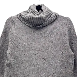 J‎ Crew Lambswool Turtleneck Sweater Gray Medium thumbnail 4