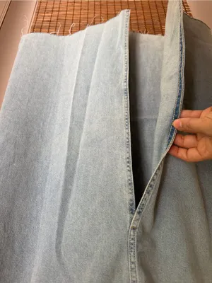 Reformation Kass Maxi Denim Skirt Bowen Size 30 NWT $188 thumbnail 10