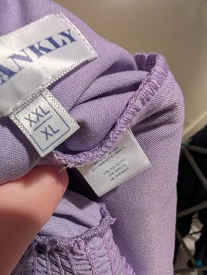 Frankly Lilac Perplum Top Purple Size XXL thumbnail 8