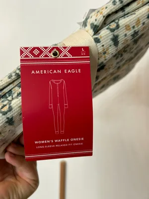 American Eagle waffle onesie thumbnail 4