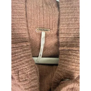 Free People Sweater Womens S Pink Tunic Mock Neck Alpaca Blend Relaxed thumbnail 4