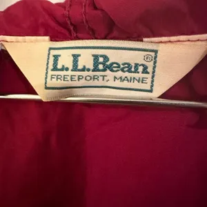 Vintage 1980s LL Bean Quarter Zip Anorak Ladies Windbreaker Jacket thumbnail 3