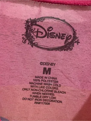 Disney Womens M Medium 34” The Little Mermaid Tank Top Sheer Chiffon Ariel Rock thumbnail 5