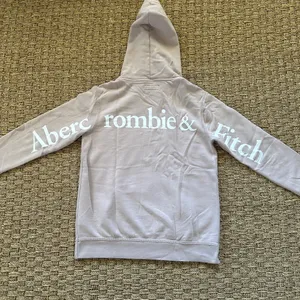 abercrombie fitch hoodie women xsmall XS Dusty Rose pink logo. thumbnail 8