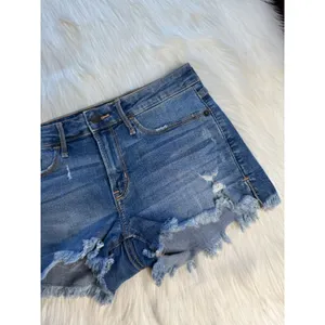 Abercrombie Distressed Y2K Denim Cut Offs thumbnail 2