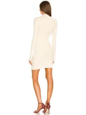 Michael Costello x REVOLVE "Dani" Cutout Sweater Mini Dress thumbnail 3