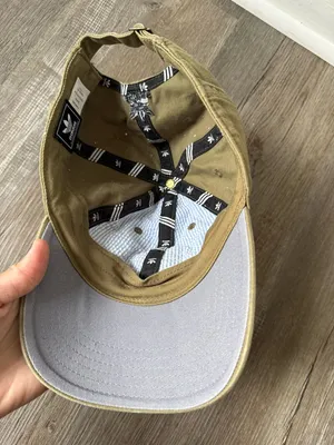 Adidas Trefoil Olive Green Adjustable Baseball Cap Hat OS thumbnail 3