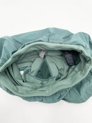 Sweaty Betty Tempo Run Shorts Size 4 Cool Forest Green Running Athletic Sporty thumbnail 5