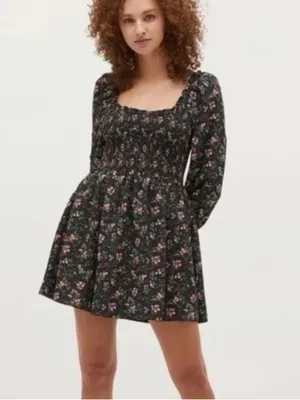 Hill House The Nap Dress in Multi Berry Crepe thumbnail 8