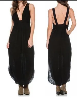 Free People Heidi Linen Blend Dress Medium thumbnail 6