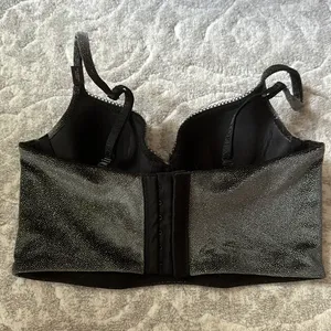 NWT Victoria’s Secret Sparkly Velvet Bustier thumbnail 3