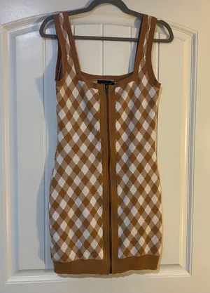 Blue Blush Zip Up Dress! thumbnail 2