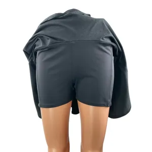 Beyond Yoga Women's Black Knit Athletic A-line Mini Short Skort Skirt Sz L/G/G thumbnail 4