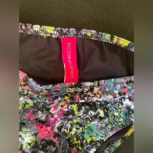⚠️ Clearance NWOT Victorias Secret swim bikini bottom multicolor, strap sides S thumbnail 2