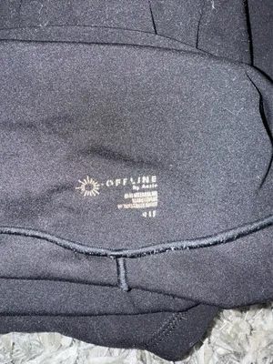 Aerie Crossover Flare Leggings thumbnail 3