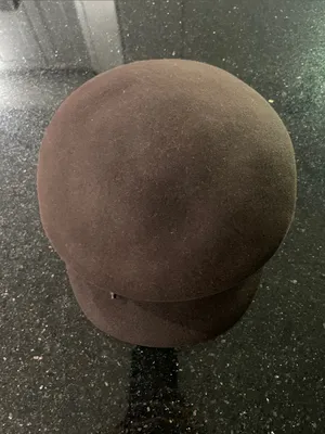 Chocolate Brown 100% Wool Baker Boy Newsboy Hat One Size thumbnail 5