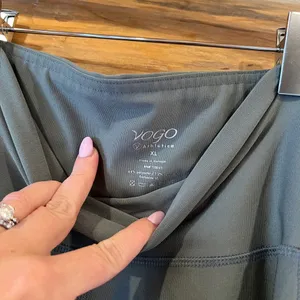 Vogo Athletic Performance Green Leggings Size XL thumbnail 2