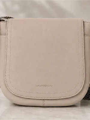 Lucky Brand Rori Leather Crossbody Bag Purse Used ONCE EUC thumbnail 2