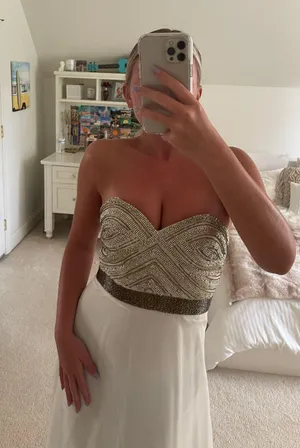 Madison James Beaded Gown thumbnail 6