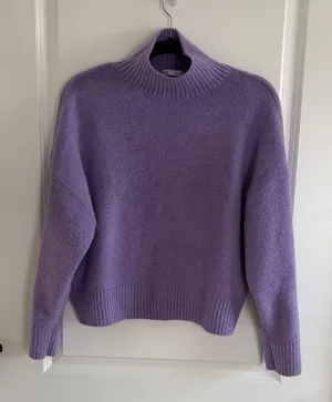 Zara Purple Turtleneck‎ Sweater thumbnail 1