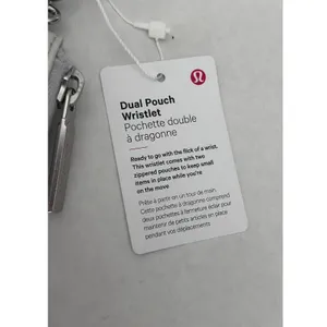 Lululemon Dual Pouch Wristlet & Clippable Card Pouch OS Green Teal NEW NWT thumbnail 6
