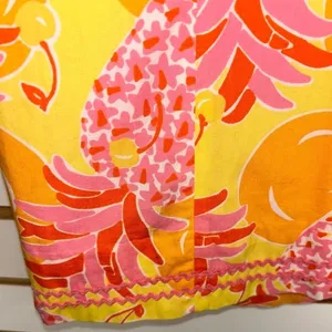 Lilly Pulitzer. Ladies Pina Colada Pineapple Cherry Print Strapless Dress size 6 thumbnail 3