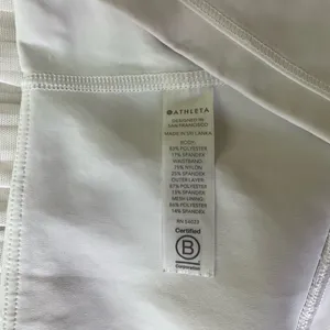 Athleta A-Game Pleated Mesh Skort White Balletcore Pickleball/Tennis/Golf-XL 🧡🎀 thumbnail 5