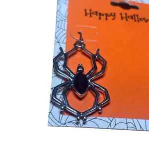 Halloween Spider Earrings Dangling‎ Halloween Costume Jewelry Accessories thumbnail 2