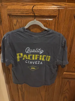 Quicksilver Cropped Tee Pacifico thumbnail 2
