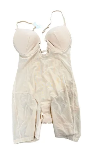 Amazon NEW Plunge Front Shapewear Shorts One Piece Full Body Size Medium thumbnail 1