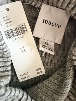 Anthropologie Maeve Bow-Back Twofer Oversized Top/Sweatshirt, Size XS thumbnail 13