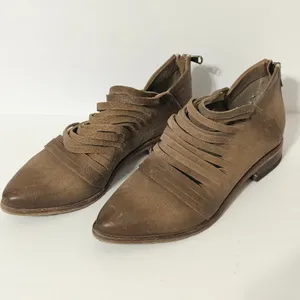 Free People Lost Valley Ankle Boot Size 36 Distressed Fall Western Booties‎ thumbnail 7