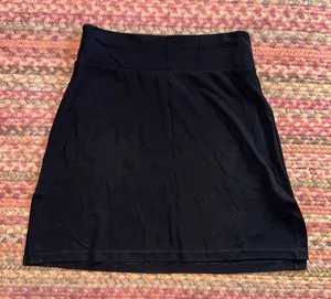 RETRO GAP BLACK BASIC MINI SKIRT CLASSIC thumbnail 1