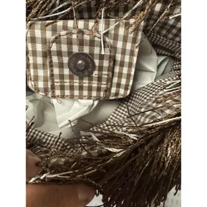 Abetta Accessories Western Fringe Tote Brown Gingham Cowboy Boot Floral‎ NWT Bag thumbnail 12