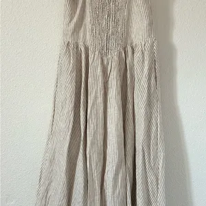 Reformation Balia Linen Midi Dress striped sz 12 nwt thumbnail 10