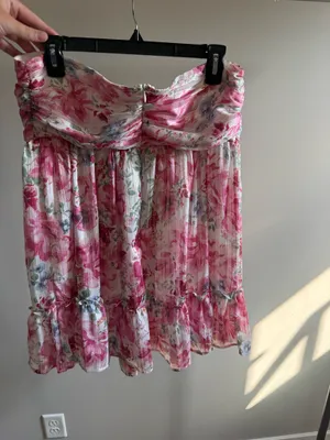 Lulus Pink Floral Mini Dress thumbnail 2