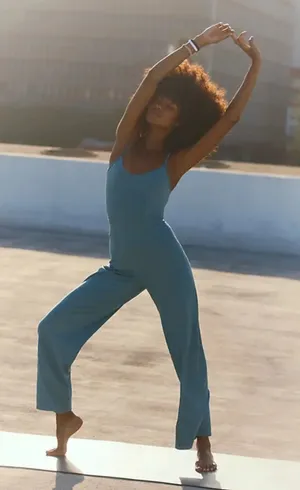 NWOT Free People Movement Up At Night Onesie thumbnail 1
