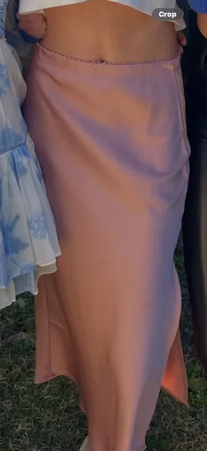 Workshop Pink satin skirt thumbnail 1
