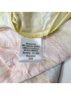 NWOT Farm Rio Linen Blend Floral Strapless Maxi Dress Size XL Hawaiian Tropical thumbnail 9