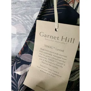 Garnet Hill Dress floral tencel women's size XL NEW NWT thumbnail 5