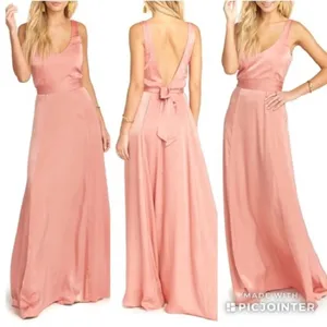 Show Me Your Mumu Jenn Maxi Dress Gown Blush Mauve v6x thumbnail 4