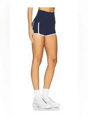 Free People Movement Island Time Shorts Midnight Navy Large New With Tags thumbnail 4