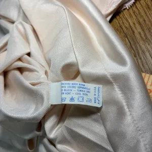 80s Vanity Fair Vintage Nightgown Light Pink Lace Trim Nylon USA Size M Coquette thumbnail 8