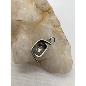 Vintage Sterling Silver Nurse Hat Charm Pendant 925 Medical Nursing Jewelry 2.3g thumbnail 3