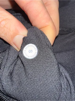 Lululemon Two Track Mind Jacket Black Bomber Full Zip Reflective Trim Womens S thumbnail 4