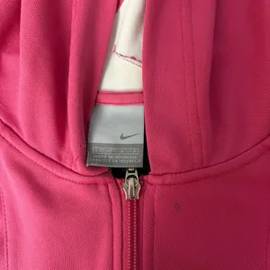 Nike Vintage Hot Pink Full Zip Track Jacket With White And Navy Side Stripes thumbnail 5