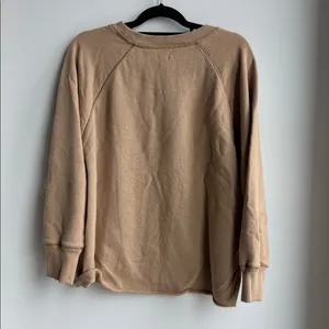 Aerie Tan Crewneck Sweatshirt Size M thumbnail 7