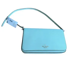 KATE SPADE Staci Pistachio Green Medium Flap Shoulder Bag NEW NWT thumbnail 1
