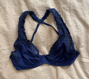 Aerie Happy Unlined Underwire Lace Bralette thumbnail 1