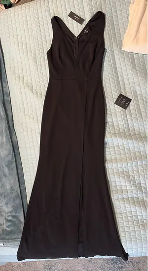 Lulus Black Dress Maxi Sleeveless thumbnail 3